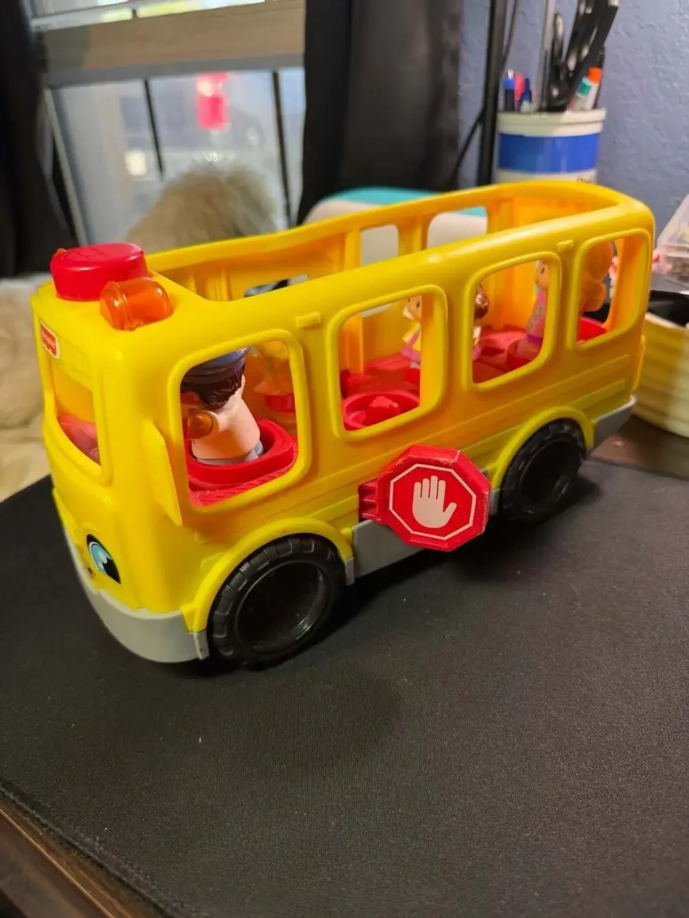 Fisher-Price Little People Sit with Me School Bus with Figures